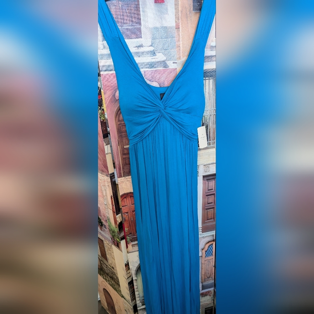 Forever 21 Strapless Turquoise Dress